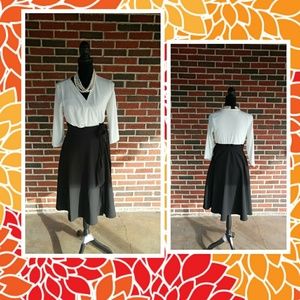 ••Beauport Two Tone Wrap Dress••